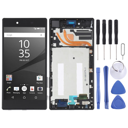 Original LCD Screen For Sony Xperia Z5 Premium E6853 Digitizer Full Assembly with Frame(Black) - LCD Screen by PMC Jewellery | Online Shopping South Africa | PMC Jewellery