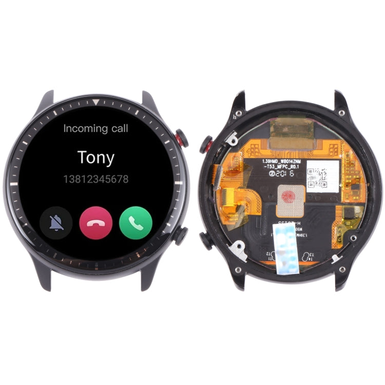 Original LCD Screen For Amazfit GTR 2 Digitizer Full Assembly With Frame - free shipping - PMC TechLife - Order now!