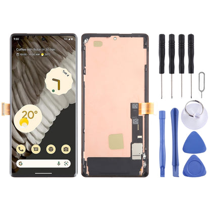 For Google Pixel 7 Pro GP4BC GE2AE OLED LCD Screen Digitizer Full Assembly with Frame - LCD Screen by PMC Jewellery | Online Shopping South Africa | PMC Jewellery