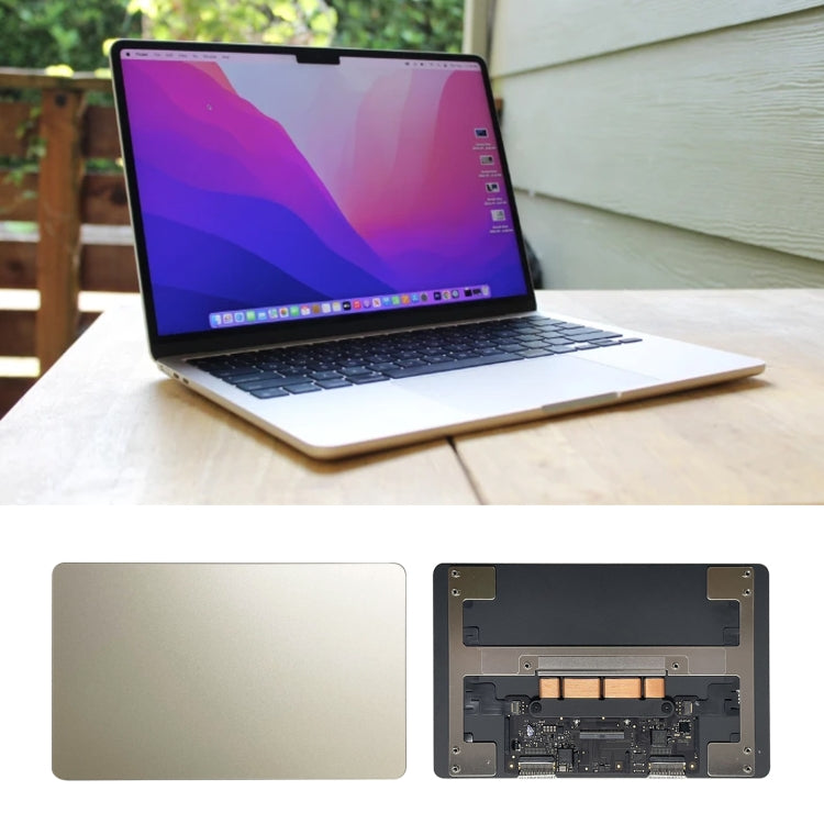 Touchpad for MacBook Air M2 13 2022 A2681 (Gold) - free shipping - PMC TechLife - Order now!