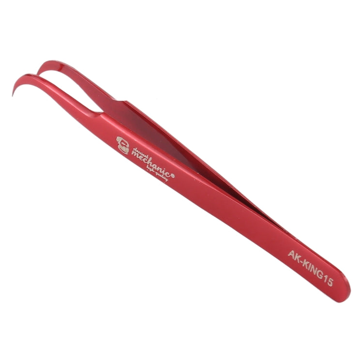 MECHANIC AK-KING15 Curved Tweezers High Tenacity Durable Tweezers - Tweezers by MECHANIC | Online Shopping South Africa | PMC TechLife | Buy Now Pay Later Mobicred
