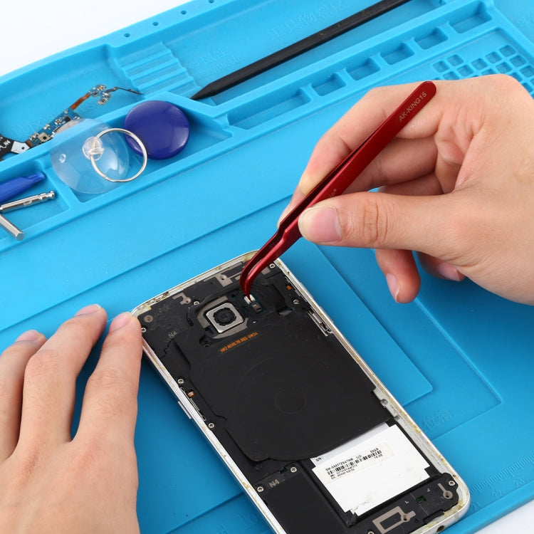 MECHANIC AK-KING15 Curved Tweezers High Tenacity Durable Tweezers - Tweezers by MECHANIC | Online Shopping South Africa | PMC TechLife | Buy Now Pay Later Mobicred