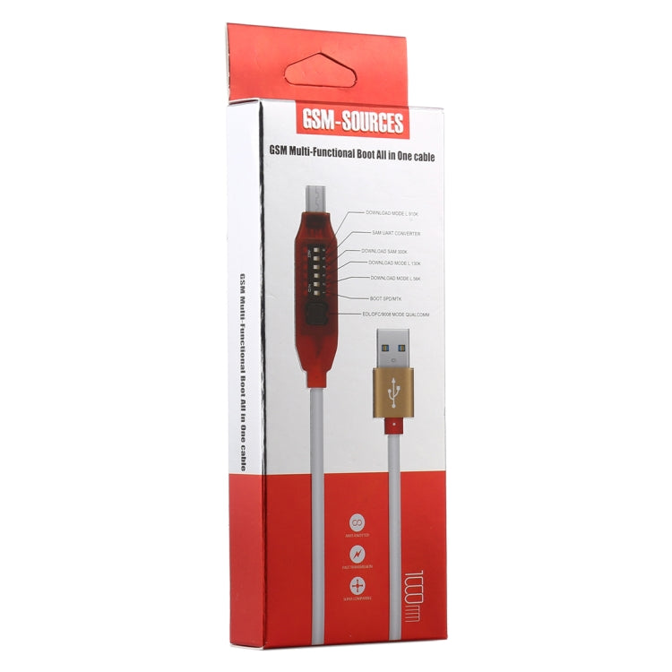 GSM Multi-functional Boot All in One Cable - free shipping - PMC TechLife - Order now!