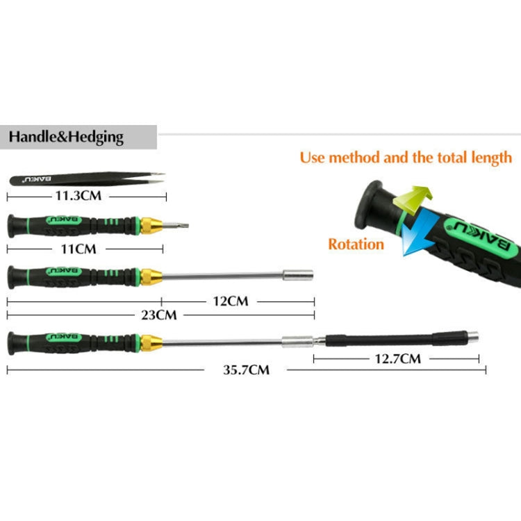 BAKU BK-3051 51 in 1 Manual Screwdriver Set - Screwdriver Set by BAKU | Online Shopping South Africa | PMC Jewellery