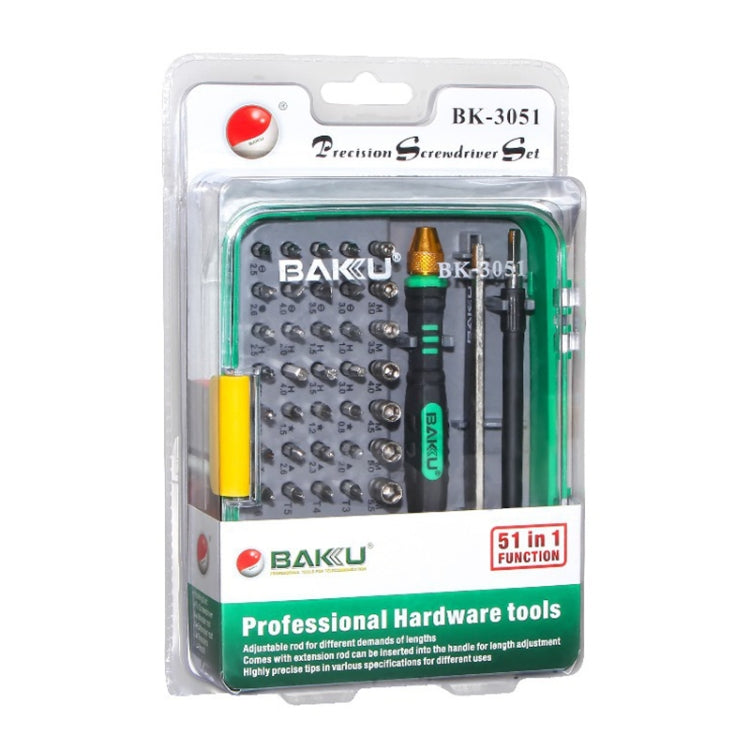 BAKU BK-3051 51 in 1 Manual Screwdriver Set - Screwdriver Set by BAKU | Online Shopping South Africa | PMC Jewellery