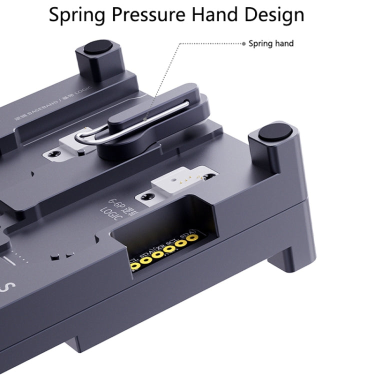 Qianli iCopy-S Double Sided Chip Test Stand 4 in1 Logic Baseband EEPROM Chip Non-removal For iPhone 6 / 6 Plus / 6S / 6S Plus - Repair Platform by QIANLI | Online Shopping South Africa | PMC Jewellery