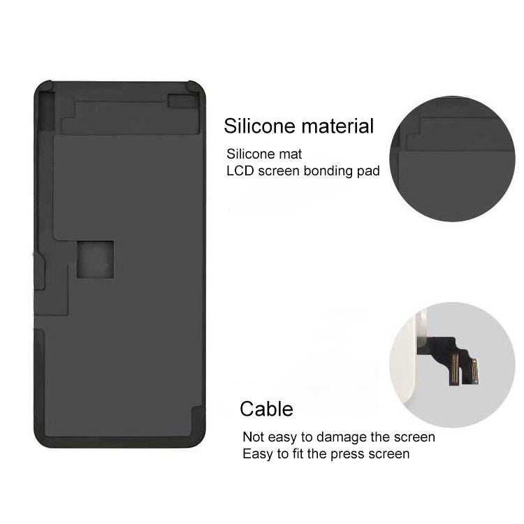 XHZC LCD Screen No Overturning Flex Cable Fit Mat Glue Removal Mould for iPhone 11 Pro Max - free shipping - PMC TechLife - Order now!