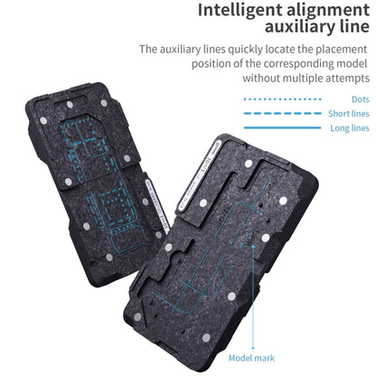 Qianli 10 in 1 Middle Frame Reballing Platform For iPhone X / XS / XS Max / 11 / 11 Pro / 11 Pro Max / 12 / 12 Pro / 12 mini / 12 Pro Max - Repair Platform by QIANLI | Online Shopping South Africa | PMC Jewellery | Buy Now Pay Later Mobicred