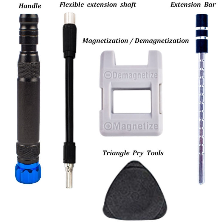 WEEKS 64 in 1 Disassembly Tool Screwdriver Set - Screwdriver Set by PMC TechLife | Online Shopping South Africa | PMC TechLife