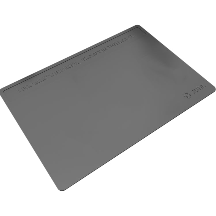 2UUL Heat Resisting Silicone Pad, Size: 40 x 28cm (Grey) - Working Mat by 2UUL | Online Shopping South Africa | PMC Jewellery | Buy Now Pay Later Mobicred