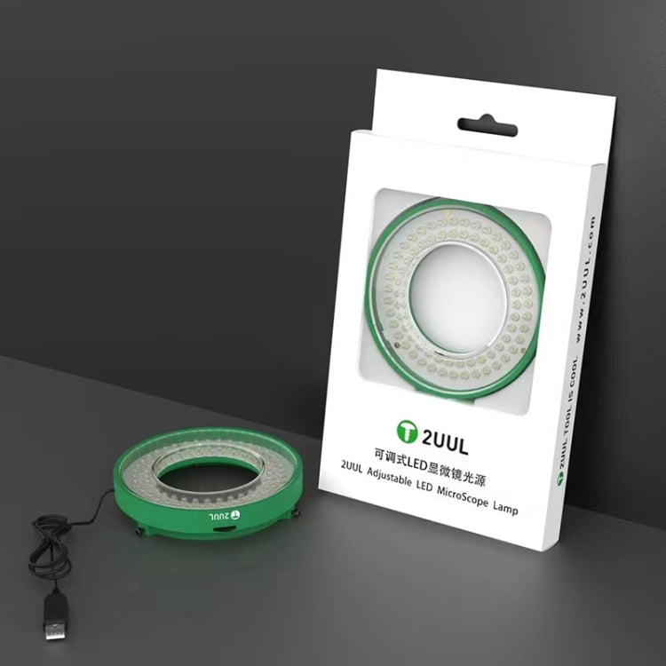 2UUL Adjustable LED Microscope Ring Lamp 5V USB Power Supply - free shipping - PMC TechLife - Order now!