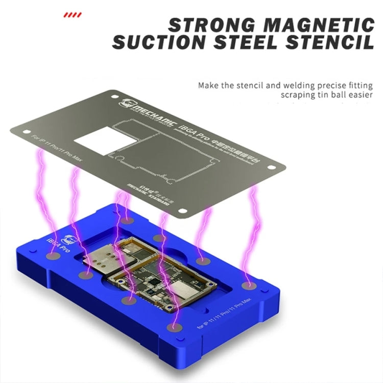 Mechanic iBGA Pro 6 in 1 Mid-level Positioning Planting Tin Platform - free shipping - PMC TechLife - Order now!