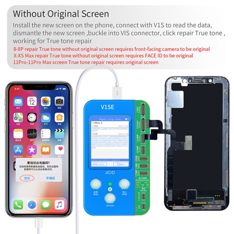 JC V1SE Testing Repair Battery Board For iPhone 6-14 Pro Max - Test Tools by JC | Online Shopping South Africa | PMC Jewellery | Buy Now Pay Later Mobicred