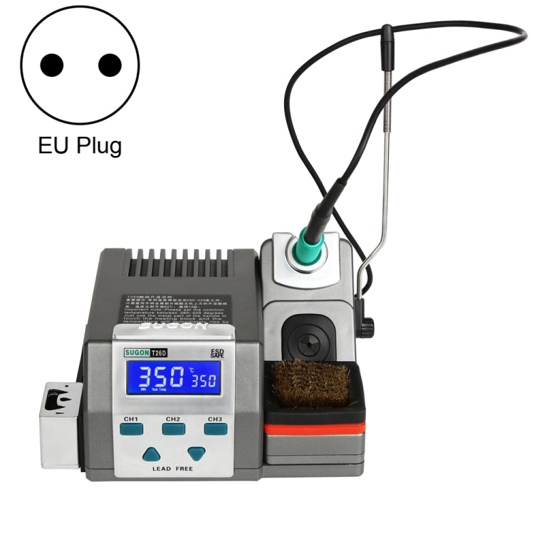 SUGON T26D Soldering Iron Station Repair Soldering, EU Plug - Soldering Iron Set by SUGON | Online Shopping South Africa | PMC Jewellery | Buy Now Pay Later Mobicred