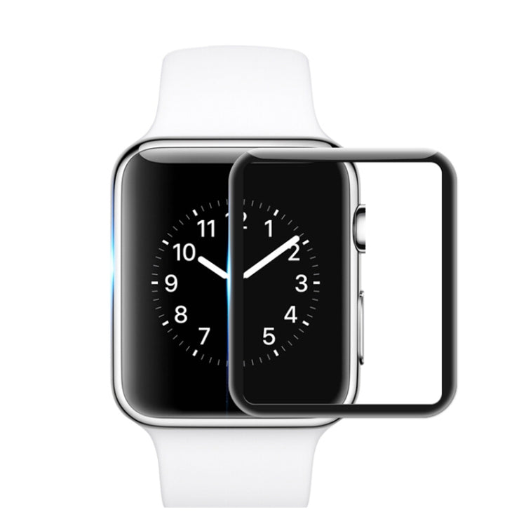 2 PCS mocolo 0.33mm 9H 3D Round Edge Tempered Glass Film for Apple Watch Series 3 42mm - Watch Cases by mocolo | Online Shopping South Africa | PMC Jewellery | Buy Now Pay Later Mobicred