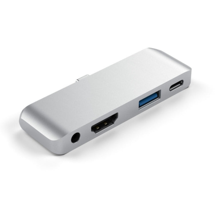 4 in 1 Type-C / USB-C to HDMI + AUX + USB + PD Type-C / USB-C HUB Adapter Multifunction HD Dock - free shipping - PMC TechLife - Order now!