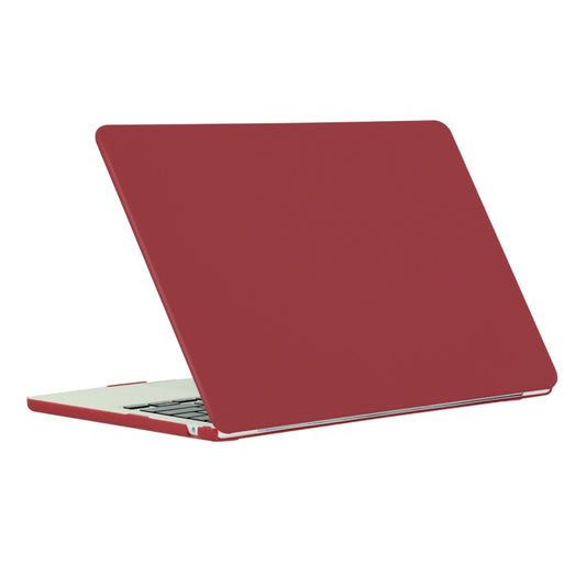 For MacBook Air 13.6 2022 A2681 ENKAY Matte Laptop Protective Case (Wine Red) - MacBook Air Cases by ENKAY | Online Shopping South Africa | PMC Jewellery