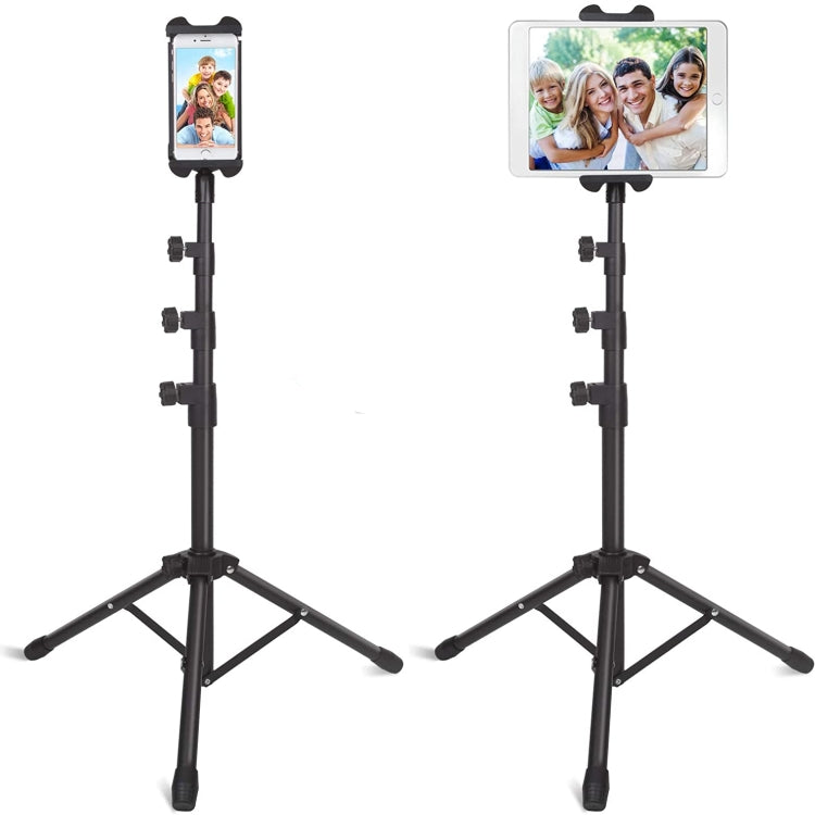 Floor Tablet Tripod Stand Adjustable For 4.7-12.9 inch iPad Carrying Holder - Lazy Bracket by PMC TechLife | Online Shopping South Africa | PMC TechLife