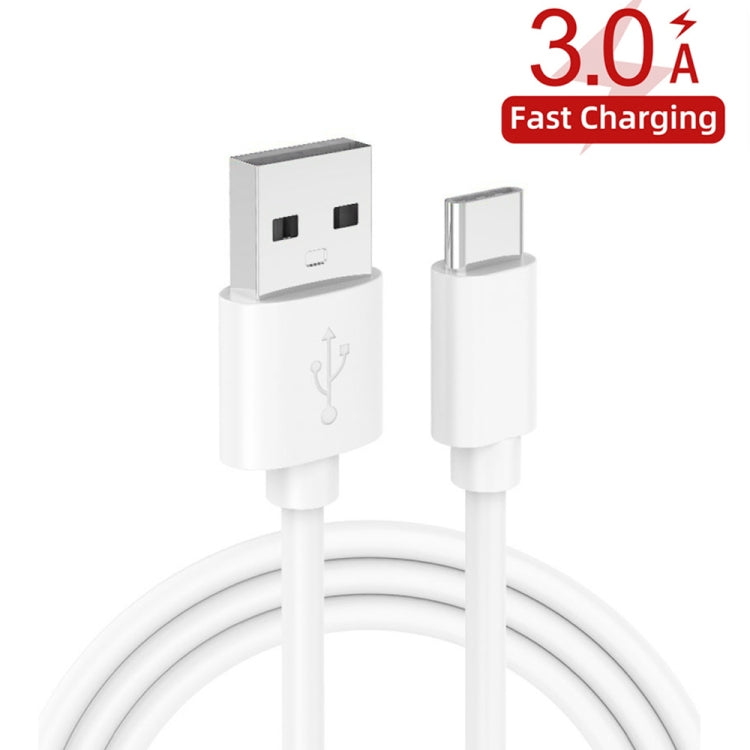 YSY-312PD QC3.0 18W USB + PD 20W USB-C / Type-C Car Charger with USB to USB-C / Type-C Data Cable(White) - Car Charger by PMC TechLife | Online Shopping South Africa | PMC TechLife