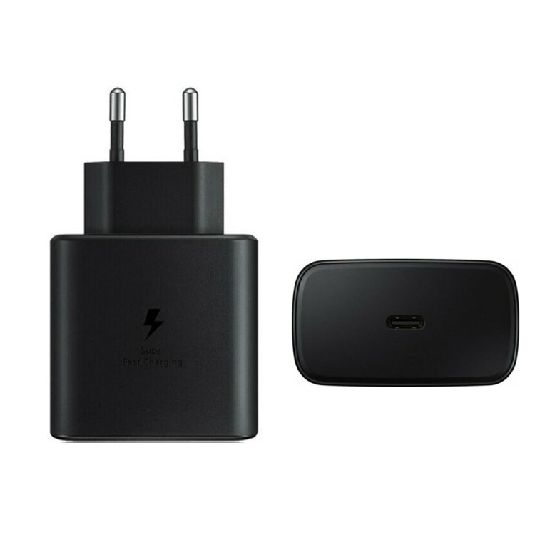 M135 45W USB-C / Type-C Port Fast Charger, EU Plug(Black) - USB Charger by PMC Jewellery | Online Shopping South Africa | PMC Jewellery