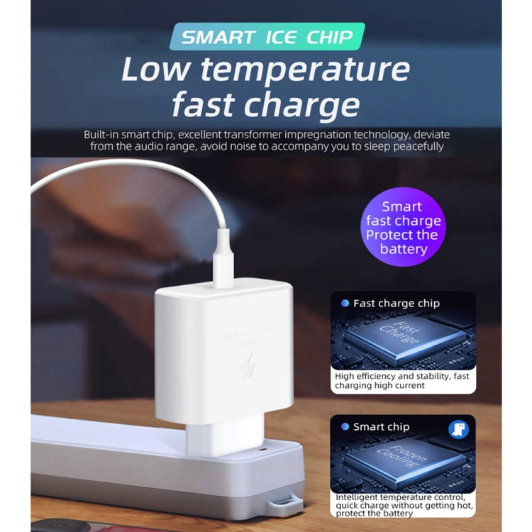 M135 45W USB-C / Type-C Port Fast Charger, EU Plug(Black) - USB Charger by PMC TechLife | Online Shopping South Africa | PMC TechLife