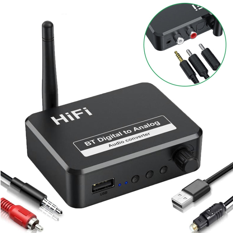B35 Bluetooth 5.0 Receiver Digital to Analog 3.5mm Audio Converter - free shipping - PMC TechLife - Order now!