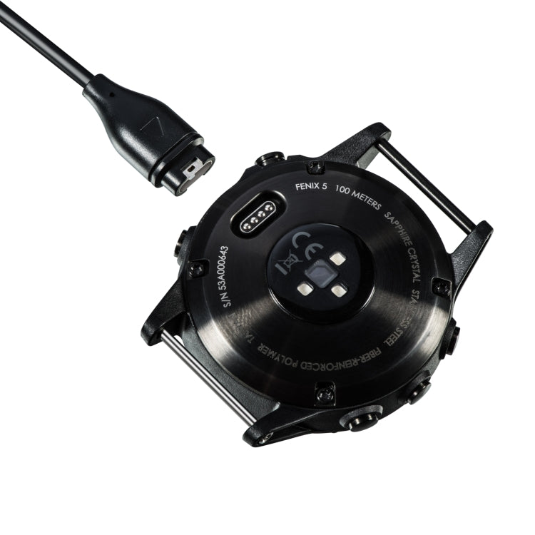 Compatible with Garmin Fenix 7S Charger with Data Transmission Function(Black) - Charger by PMC TechLife | Online Shopping South Africa | PMC TechLife | Buy Now Pay Later Mobicred