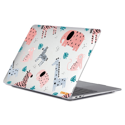 ENKAY Animal Series Pattern Laotop Protective Crystal Case For MacBook Pro 15.4 inch A1707 / A1990(Animals No.2) - MacBook Pro Cases by ENKAY | Online Shopping South Africa | PMC Jewellery