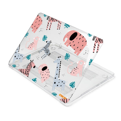 ENKAY Animal Series Pattern Laotop Protective Crystal Case For MacBook Pro 15.4 inch A1707 / A1990(Animals No.2) - MacBook Pro Cases by ENKAY | Online Shopping South Africa | PMC Jewellery