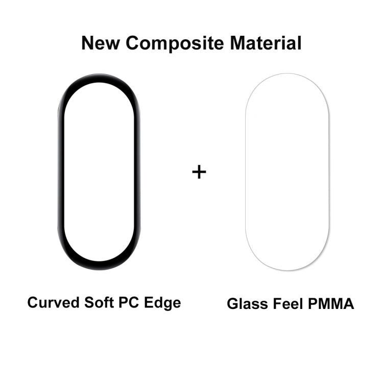 10 PCS For Xiaomi Mi Band 7 ENKAY 3D Full Coverage Soft PC Edge + PMMA HD Screen Protector Film - free shipping - PMC TechLife - Order now!