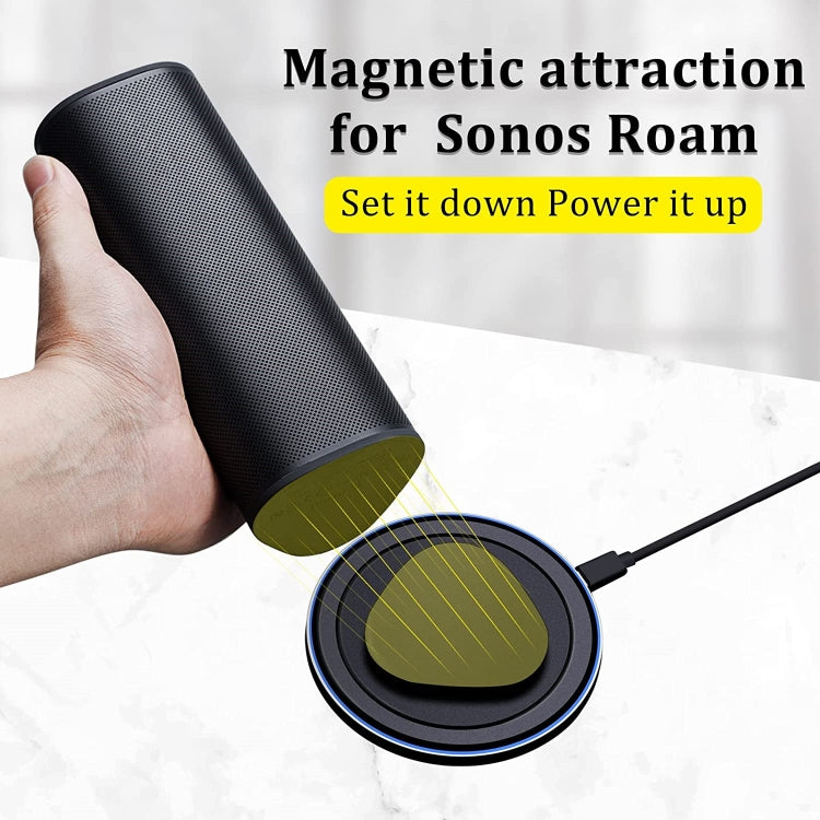 For Sonos Roam Bluetooth Speaker Magnetic Wireless Charger Charging Dock - Other Accessories by PMC TechLife | Online Shopping South Africa | PMC TechLife