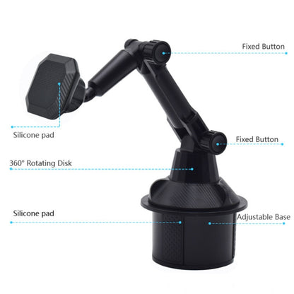 X033 360 Degree Car Phone Mount Adjustable Gooseneck Cup Holder - Car Drink Holders by PMC Jewellery | Online Shopping South Africa | PMC Jewellery