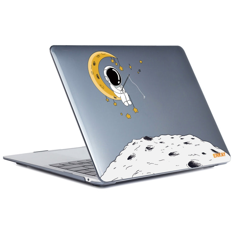 For MacBook Pro 13.3 A1708 ENKAY Hat-Prince 3 in 1 Spaceman Pattern Laotop Protective Crystal Case with TPU Keyboard Film / Anti-dust Plugs, Version:EU(Spaceman No.3) - MacBook Pro Cases by ENKAY | Online Shopping South Africa | PMC Jewellery | Buy Now Pay Later Mobicred