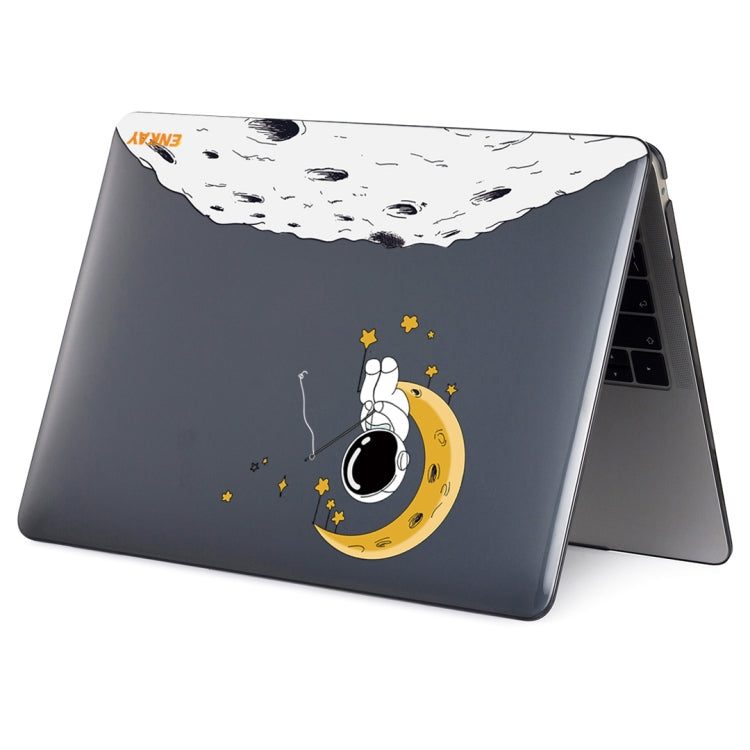 For MacBook Pro 13.3 A1708 ENKAY Hat-Prince 3 in 1 Spaceman Pattern Laotop Protective Crystal Case with TPU Keyboard Film / Anti-dust Plugs, Version:EU(Spaceman No.3) - MacBook Pro Cases by ENKAY | Online Shopping South Africa | PMC Jewellery | Buy Now Pay Later Mobicred