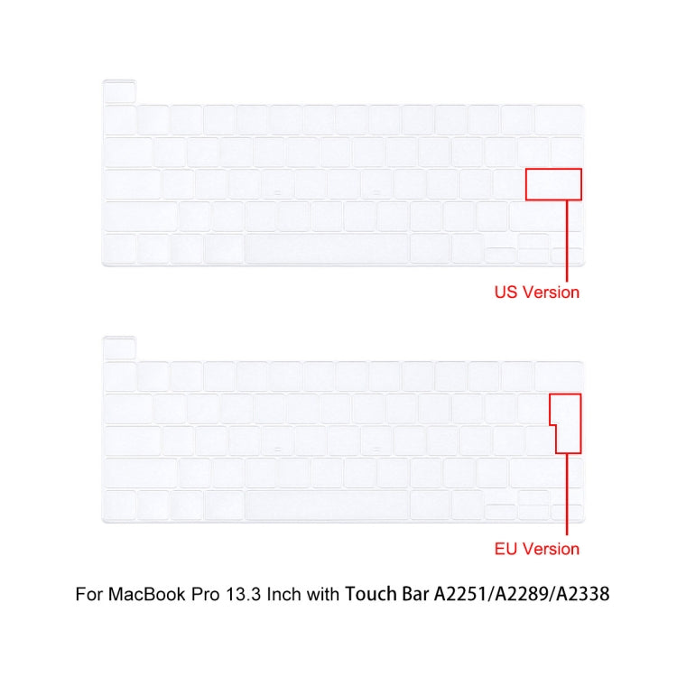 For MacBook Pro 13.3 A2251/A2289/A2338 ENKAY Hat-Prince 3 in 1 Protective Bracket  Case Cover Hard Shell with TPU Keyboard Film / Anti-dust Plugs, Version:US(Khaki) - MacBook Pro Cases by ENKAY | Online Shopping South Africa | PMC Jewellery