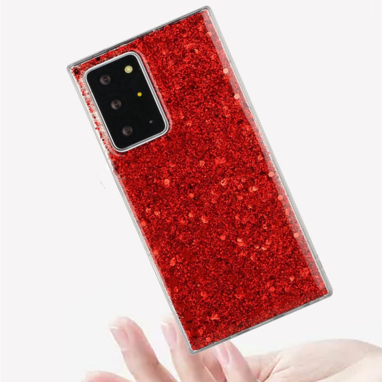For Samsung Galaxy A03s EU Edition Glitter Sequins Epoxy TPU Phone Case(Blue) - free shipping - PMC TechLife - Order now!