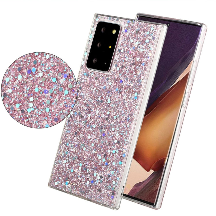 For Samsung Galaxy A03s EU Edition Glitter Sequins Epoxy TPU Phone Case(Blue) - free shipping - PMC TechLife - Order now!