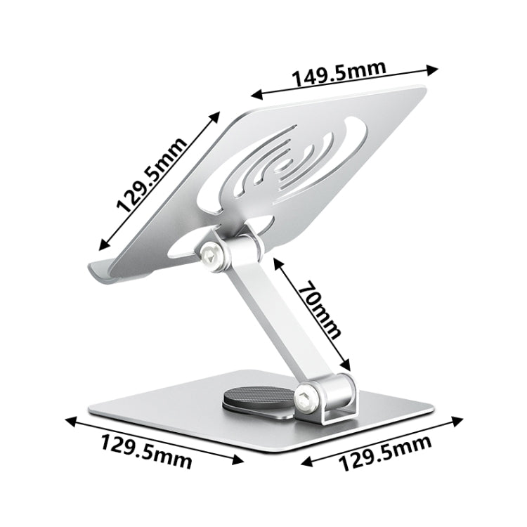 JUNSUNMAY 360 Degree Rotating Foldable Height Angle Adjustable Phone Tablet Holder(Style A) - Desktop Holder by JUNSUNMAY | Online Shopping South Africa | PMC Jewellery | Buy Now Pay Later Mobicred