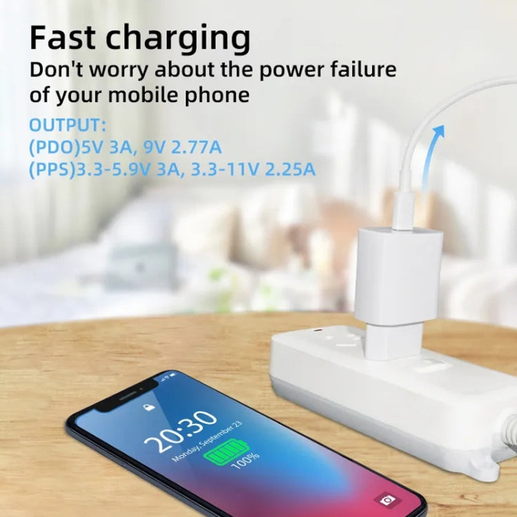 TA800 PD / PPS 25W Type-C Port Charger for Samsung, EU Plug(Black) - USB Charger by PMC TechLife | Online Shopping South Africa | PMC TechLife
