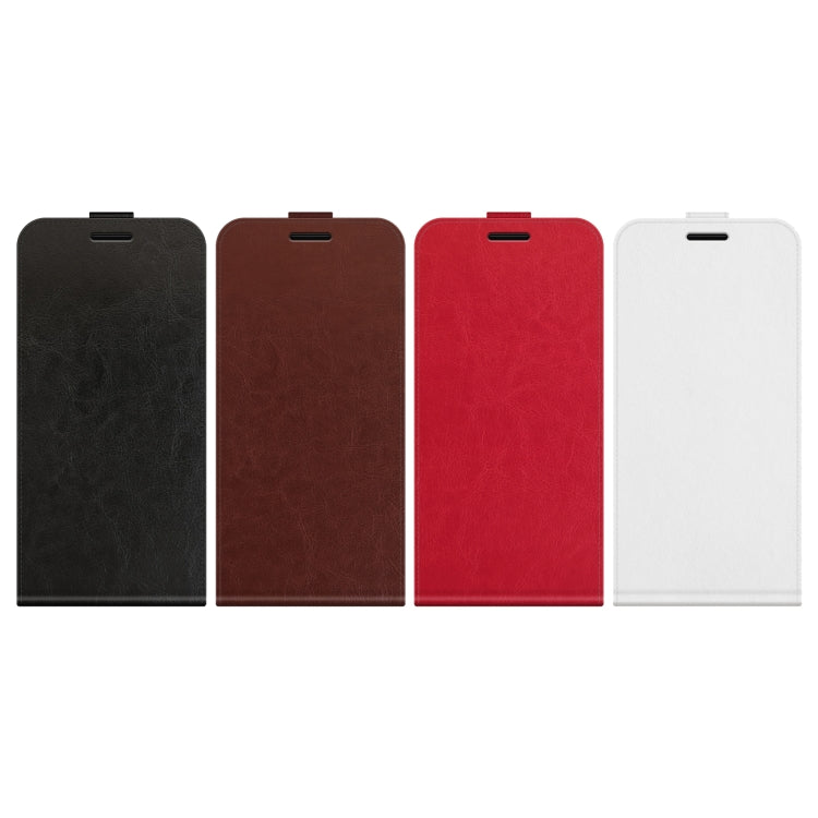 For TCL 40 SE R64 Texture Vertical Flip Leather Phone Case(White) - free shipping - PMC TechLife - Order now!