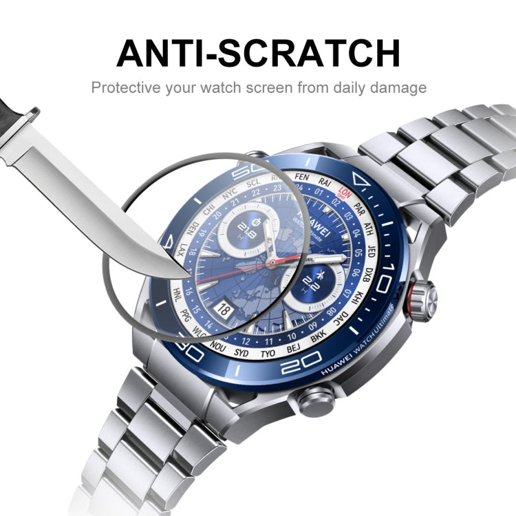 2pcs For Huawei Watch Ultimate ENKAY Hat-Prince 3D Full Coverage Soft PC Edge + PMMA HD Screen Protector Film - Smart Wear by ENKAY | Online Shopping South Africa | PMC Jewellery