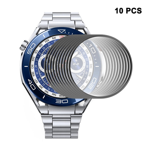 10pcs For Huawei Watch Ultimate ENKAY Hat-Prince 3D Full Coverage Soft PC Edge + PMMA HD Screen Protector Film - Smart Wear by ENKAY | Online Shopping South Africa | PMC Jewellery