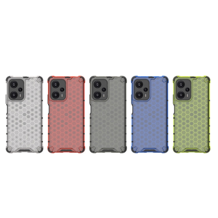 For Xiaomi Poco F5 Pro Shockproof Honeycomb Phone Case(Green) - free shipping - PMC TechLife - Order now!