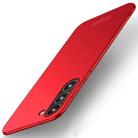 For Samsung Galaxy S23+ 5G PINWUYO Magnetic Magsafe Frosted PC Ultra-thin Hard Phone Case(Red) - Galaxy S23+ 5G Cases by PINWUYO | Online Shopping South Africa | PMC Jewellery