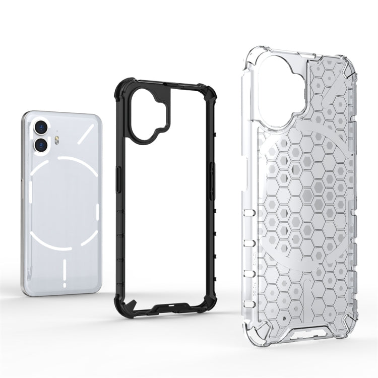 For Nothing Phone 2 Shockproof Honeycomb Phone Case(White) - free shipping - PMC TechLife - Order now!