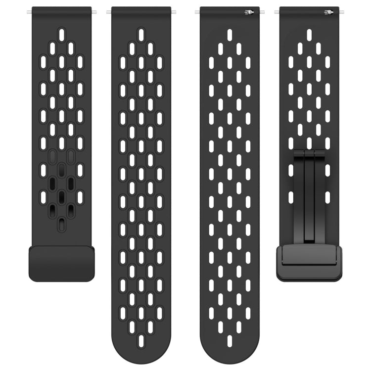 For Amazfit GTR 2e 22mm Folding Magnetic Clasp Silicone Watch Band(Water Duck) - free shipping - PMC TechLife - Order now!