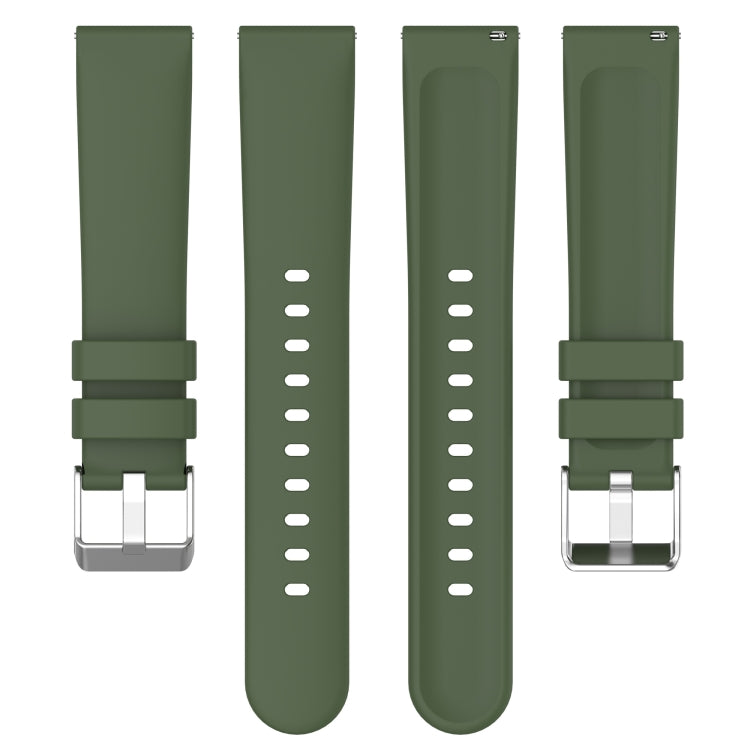 For Amazfit GTS 4 20mm Smooth Solid Color Silicone Watch Band(Beige) - free shipping - PMC TechLife - Order now!