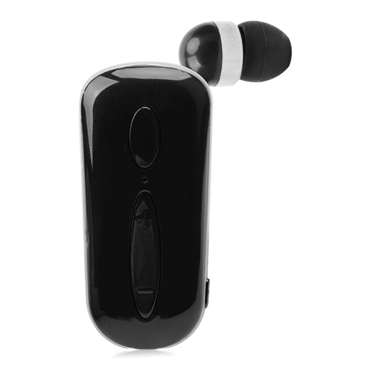 K36 Stereo Wireless Bluetooth Headset Calls Remind Vibration Wear Clip Driver Auriculares Earphone(Black) - Bluetooth Earphone by PMC Jewellery | Online Shopping South Africa | PMC Jewellery