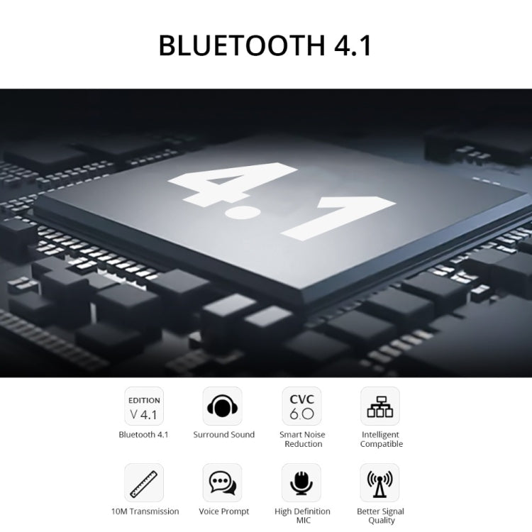 BT315 Sport Bluetooth Headset Wireless Stereo Earphone Bluetooth 4.1 Earpiece With Mic Sport Bass Magnetic Necklace Earpiece(Blue) - Sport Earphone by PMC Jewellery | Online Shopping South Africa | PMC Jewellery