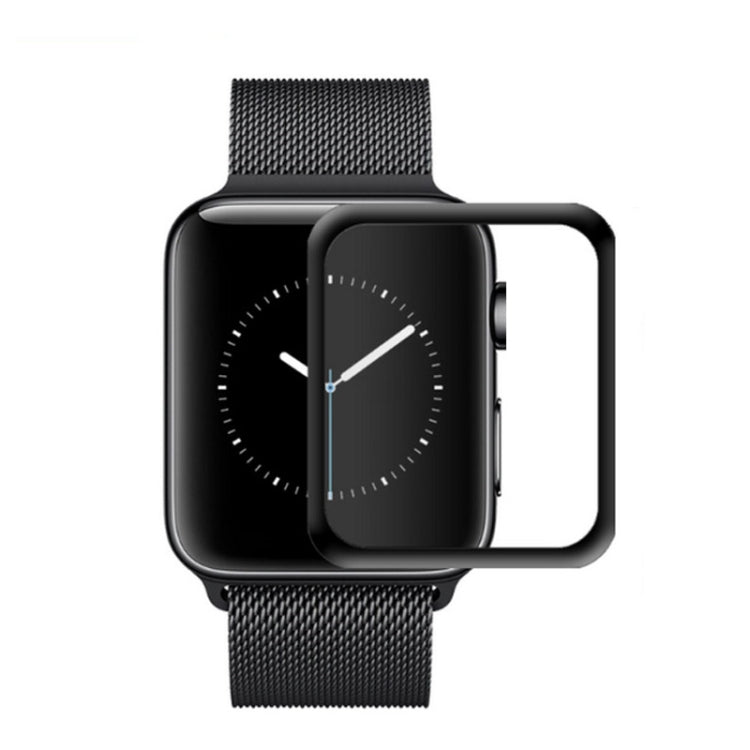 For Apple Watch series 5 /4 40mm 2pcs mocolo 0.33mm 9H 3D Round Edge Tempered Glass Film - Watch Cases by mocolo | Online Shopping South Africa | PMC Jewellery | Buy Now Pay Later Mobicred